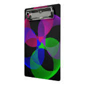 Multi Color Fusion Geometric Mini Clipboard Mini Klembord (Angled2)