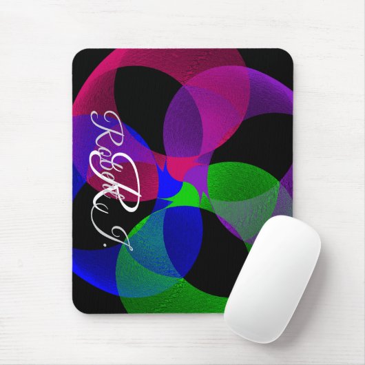 Multi Color Fusion Geometric Mouse Pad Muismat (Met muis)