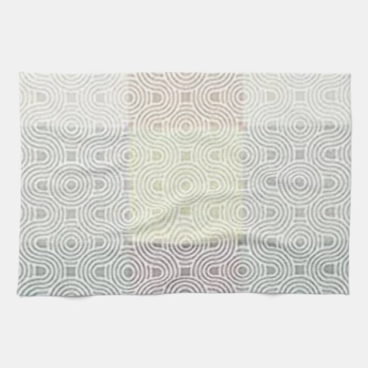 "Multi-Color Geometric Design" Keukenhanddoek (Horizontaal)