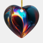 Multi-color Heart Ornament (Voorkant)