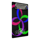 Multi Color Interchange Geometric Mini Clipboard Mini Klembord (Schuin)