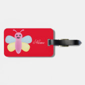 Multi-color Kawaii Bee Thunder_Cove Bagagelabel (Achterkant horizontaal)