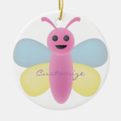 Multi-color Kawaii Bee Thunder_Cove Keramisch Ornament (Voorkant)