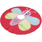 Multi-color Kawaii Bee Thunder_Cove Kerstboom Rok (Gekanteld)