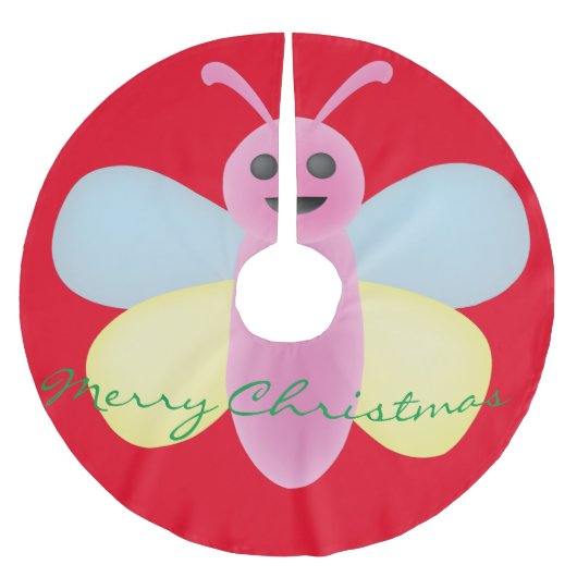 Multi-color Kawaii Bee Thunder_Cove Kerstboom Rok (Voorkant)