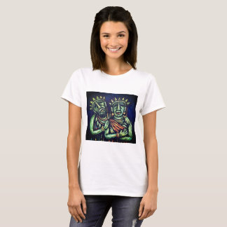 Multi Color Modern Design Jungle T-shirt