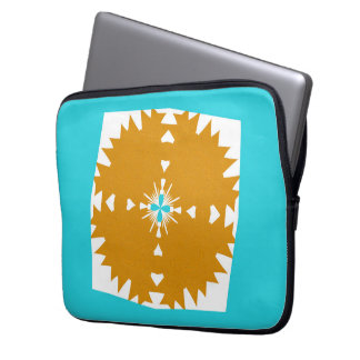 Multi-Color Pattern uit Southwestern Vibes Laptop Sleeve