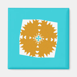 Multi-Color Pattern uit Southwestern Vibes Magneet