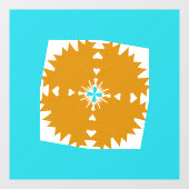 Multi-Color Pattern uit Southwestern Vibes Raamsticker (Vel)