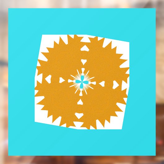 Multi-Color Pattern uit Southwestern Vibes Raamsticker (Vel 2)