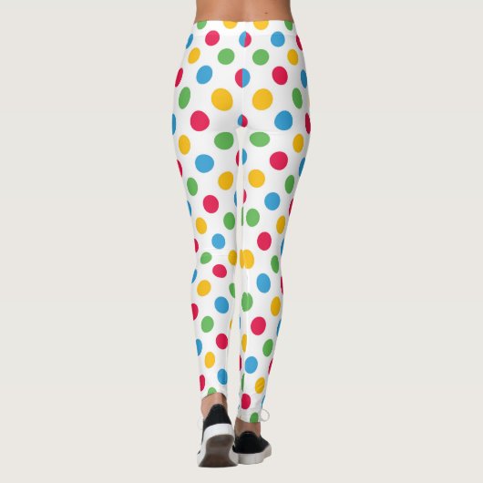 Multi-Color Polka Dot Legging (Achterkant)