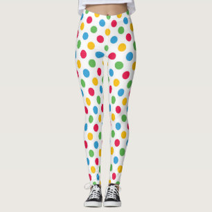 Multi-Color Polka Dot Legging