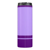 Multi-Color Purple Design Tumbler Thermosbeker (Achterkant)