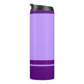 Multi-Color Purple Design Tumbler Thermosbeker (Geroteerd rechts)