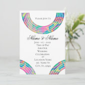 Multi-color Rainbows Thunder_Cove Kaart (Staand voorkant)