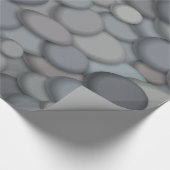 Multi-Color River Rock Pebbles Cadeaupapier (Hoek)