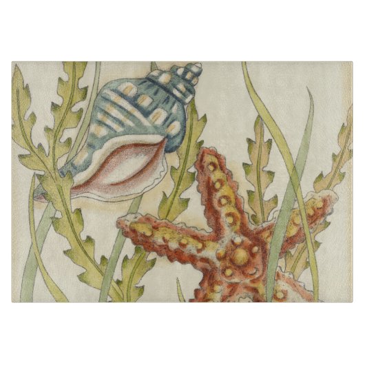 Multi-Color Shell Party Snijplank (Voorkant)