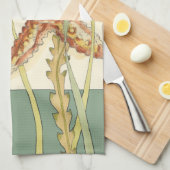 Multi-Color Shell Party Theedoek (Quarter Fold)