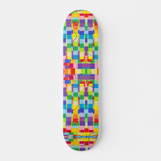 Multi-Color Skateboard door HAMbWG (Voorkant)