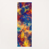 Multi-Color Splash Dare to Dream Yogamat (Voorkant)