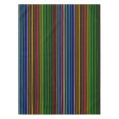 Multi-Color Striped Tafelkleed (Voorkant)