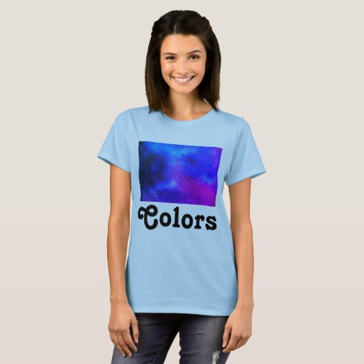 Multi-color T-shirt (Voorkant volledig)