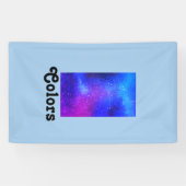 Multi-color T-shirt Spandoek (Horizontaal)