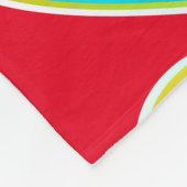 Multi-color Valentijn Heart Thunder_Cove Fleece Deken (Hoek)