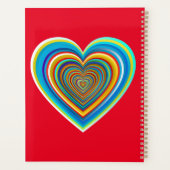 Multi-color Valentijn Heart Thunder_Cove Planner (Achterkant)