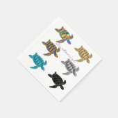 Multi-color Zee Turtles Thunder_Cove Servet (Hoek)
