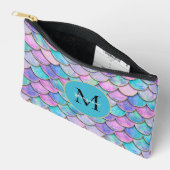 Multi-color Zeemeermin Schalen, schattige aangepas Etui (Open)