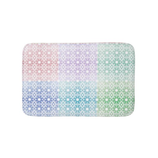 Multi-Colored Bath Mat (Voorkant)