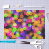 Multi-Colored Bokeh Tissuepapier (Craft)