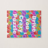 Multi-Colored Buttonnen Puzzle Legpuzzel (Horizontaal)