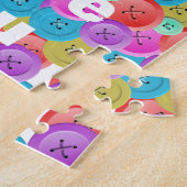 Multi-Colored Buttonnen Puzzle Legpuzzel (Zijkant)