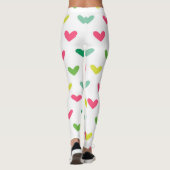 Multi-Colored Heart Pop Leggings (Achterkant)