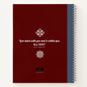 MULTI-COLORED MANDALA JOURNAL NOTITIEBOEK (Achterkant)