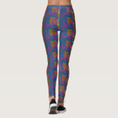 Multi-Colored Patterned Leggings (Achterkant)