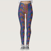 Multi-Colored Patterned Leggings (Voorkant)