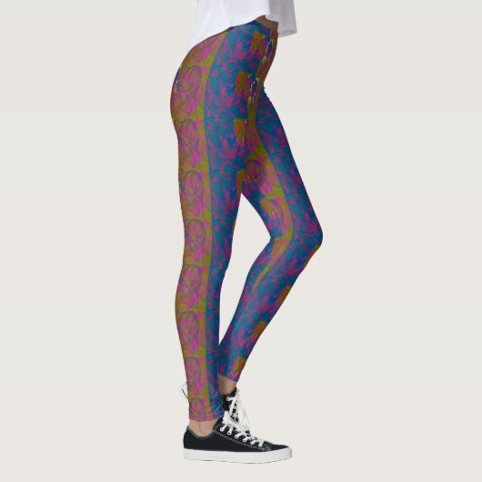 Multi-Colored Patterned Leggings (Rechts)