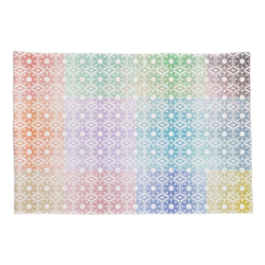 Multi-Colored Pillowcase Kussensloop (Achterkant-Rechts)