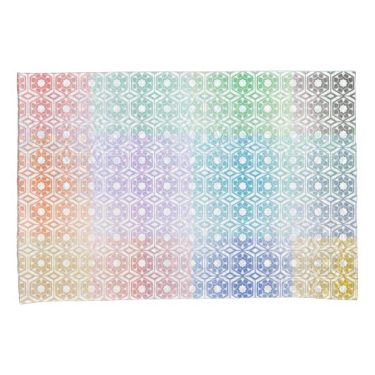 Multi-Colored Pillowcase Kussensloop (Voorkant-Rechts)