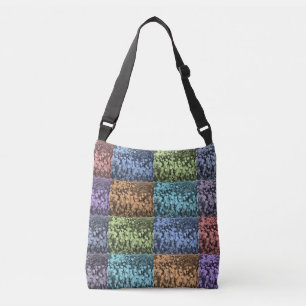 Multi-Colored Tulip-Canvas tas