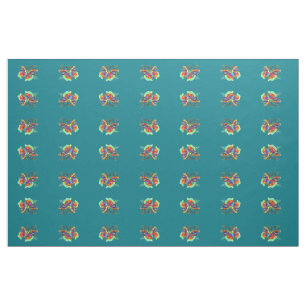 multi-colored vlinders#2 patroon stof