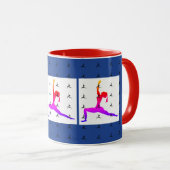 Multi-Colors Yoga Mok (Voorkant rechts)