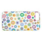 Multi-Colour Daisy Phone Case (Achterkant (Horizontaal))