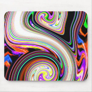 Multi-Colour Spark Swirl 3 Muismat