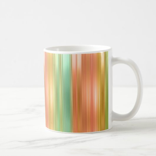 Multi-Colour Stripe Koffiemok (Rechts)