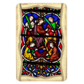 Multi Coloured Bible Scene Magnet Magneet (Verticaal)