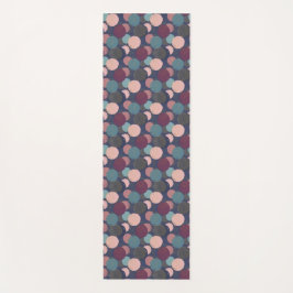 Multi-Coloured Circles Yoga Mat – Levendig, Non-Sl